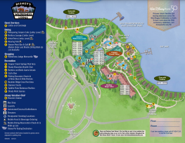 Boulder Ridge Villas at Disney's Wilderness Lodge Map