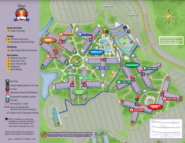 Disney's All-Star Sports Resort Map