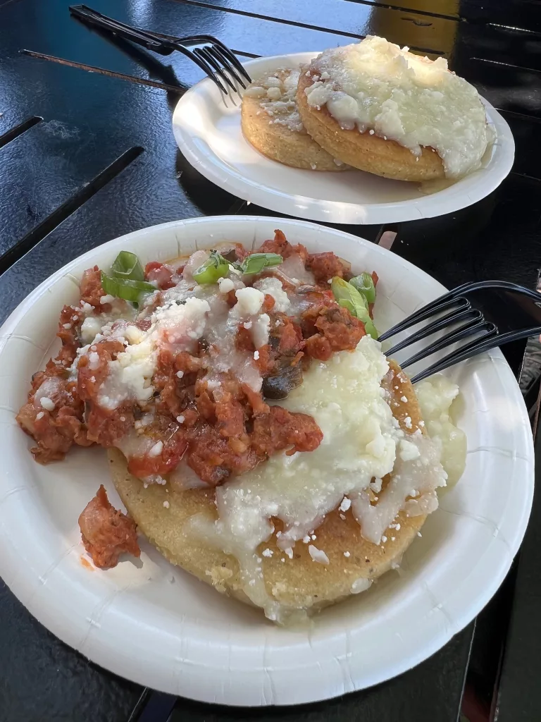 EPCOT Flower and Garden Arepas